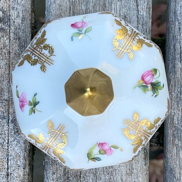 NWOT💯Authentic HEREND Coffee Pot - Tea Pot - with Gold Button Knob - Picture 7 of 15